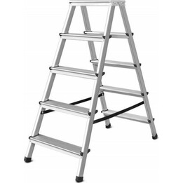 AwTools Taburete escalero de 5 peldaños, 125 KG