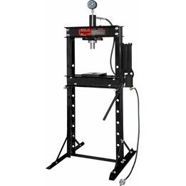 Pressa idropneumatica AwTools da 30 tonnellate con manometro