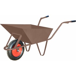 Carretilla AWTOOLS de 85 L/1,5 mm, color marrón
