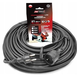 Cavo di prolunga AwTools Professional da 20 m, 3 x 1,5 mm² / IP44, 16 A/4000 W
