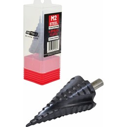 Punta a spirale a gradini AwTools M2-TiAlN / 4-45 mm / BL