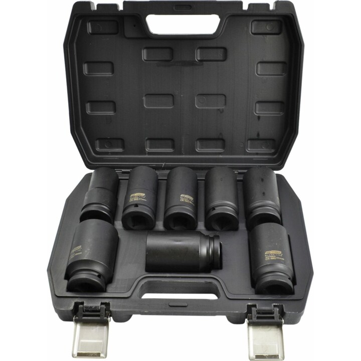 AwTools Juego de 8 llaves de vaso de impacto de 3/4"