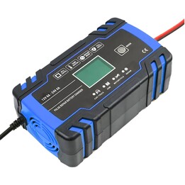 Extralink Automatic Battery Charger for 12/24v 8A - Blue