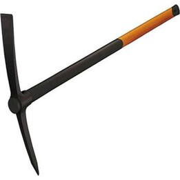 Fiskars 1001733 - Pico de jardín de 3,0 kg con mango biplástico, ErgoComfort