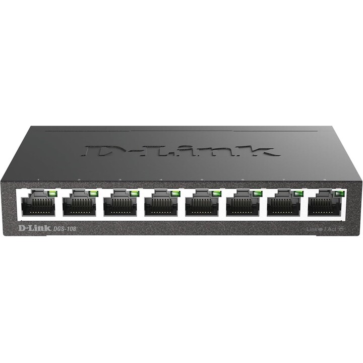 Schalter D-Link Dgs-108 8Ptos 10/100/1000