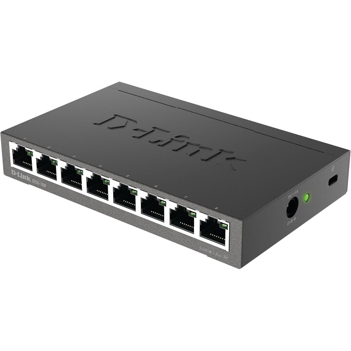 Schalter D-Link Dgs-108 8Ptos 10/100/1000