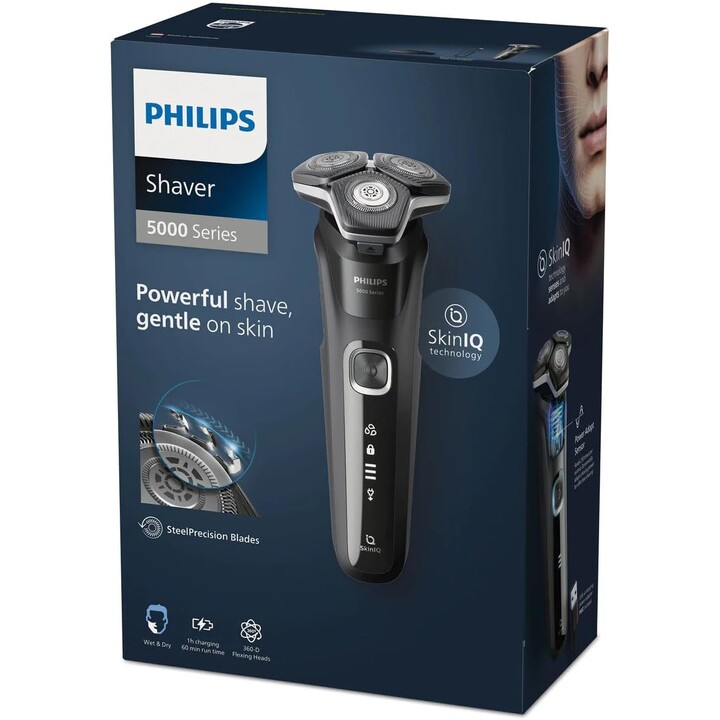 Philips SHAVER Series 5000 S5898/25 Afeitadora eléctrica Seco y Mojado