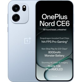 Oneplus Nord CE6 5G, 8GB 256GB, 6.78 AMOLED, 7500mAh, Azul