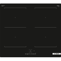 Bosch Serie 4 PVQ611BB6E plaque Noir Intégré 60 cm Plaque avec zone à induction 4 zone(s)
