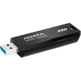 SSD esterno ADATA SC610 da 1 TB, USB 3.2 Gen 2, nero (SC610-1000G-CBK/RD)
