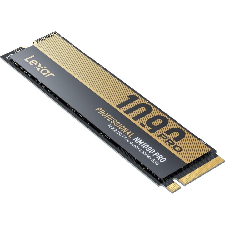 Disco duro interno Lexar SSD NVMe PCIe 5.0 Gen5 1TB NM1090 Pro