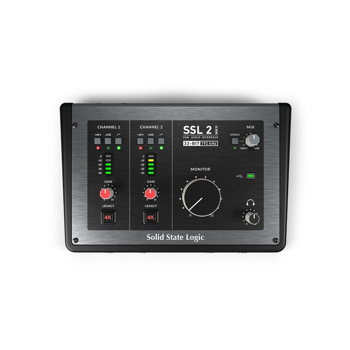 Solid State Logic SSL2 MKII - 2x2-USB-C-Audio-Interface