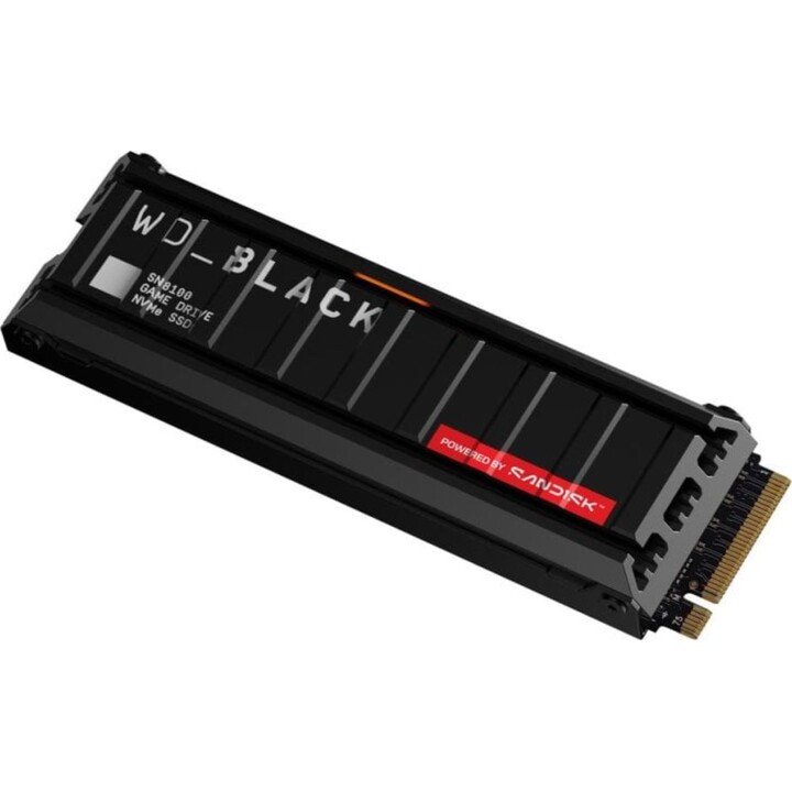 Disco rígido SSD WD Black SN8100 de 4 TB, M.2, PCIe 5.0, NVMe, 14 900 MB/s, com encriptação