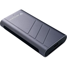 Disque SSD Verbatim TurboMetal USB4 de 2 To avec connecteur USB Type-C