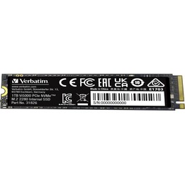 Unidade de estado sólido Verbatim Vi5000 de 1 TB, M.2, PCI Express 4.0, NVMe, 3D NAND