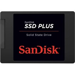 Disco rigido SSD Plus da 250 GB, 2,5", SATA III, 545 MB/s, resistente agli urti