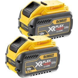DEWALT FLEXVOLT 18/54V 12.0/4.0Ah Battery (2 units)