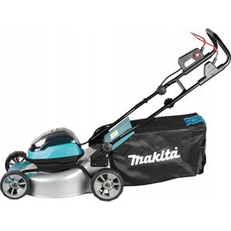 Tondeuse à gazon Makita 18 V x 2 DLM466PT2, 46 cm, 2 batteries de 5,0 Ah