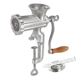 Moedor de carne GEFU TRICA com acessórios de tamanho 7/8