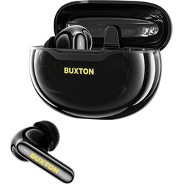 Buxton BTW 7200 Black Tuya - Kabellose In-Ear-Kopfhörer mit Ladecase, schwarz