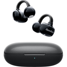 Fones de ouvido esportivos OpenRock E OPACE01 com condução aérea e estojo de carregamento / 7 horas de duração da bateria / Pret