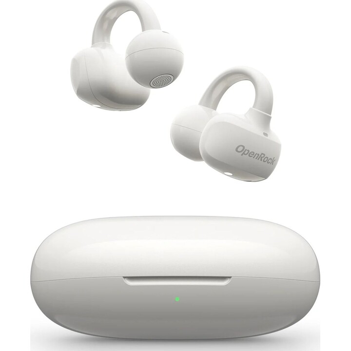 OpenRock E OPACE02 Air Conduction Sports Headphones with Charging Case / 7h Battery Life / White
