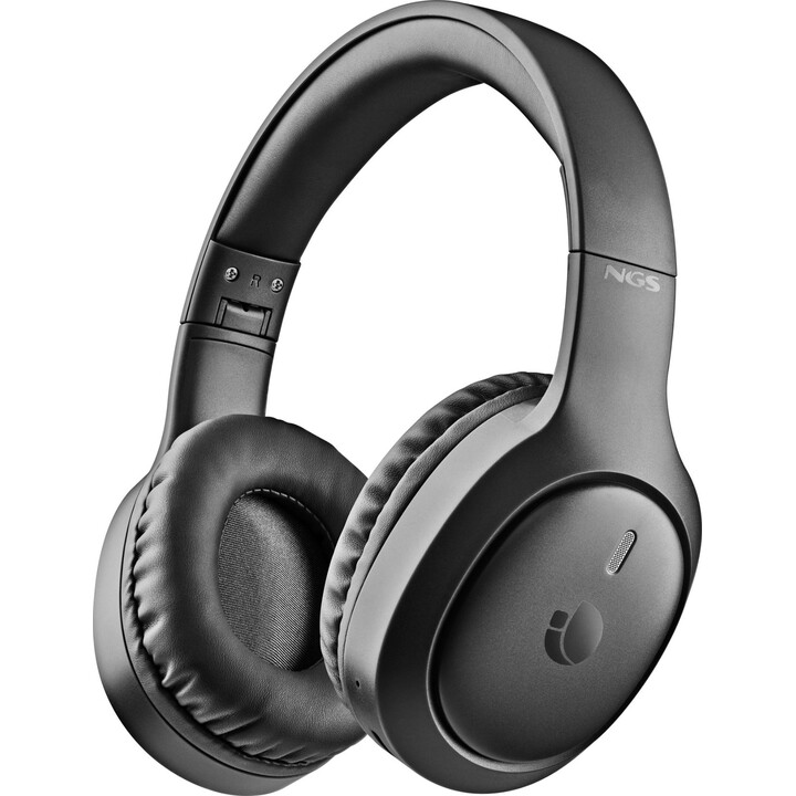Cuffie wireless NGS Artica Tempest con microfono, Bluetooth, nere