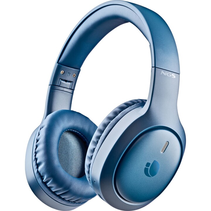 Cuffie wireless NGS Artica Tempest/ con microfono/ Bluetooth/ Blu