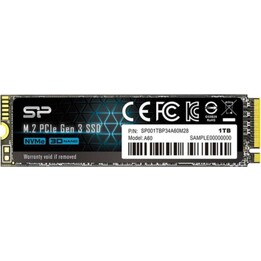 Silicon Power P34A60 1 TB SSD M.2 PCIe Gen3×4 Festplatte
