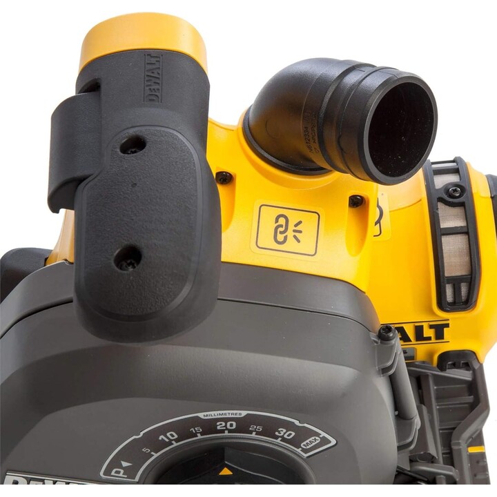 DEWALT DCG200NT-XJ XR FLEXVOLT 54 V, ranhurador de parede com escovas, sem carregador/bateria, preto/amarelo