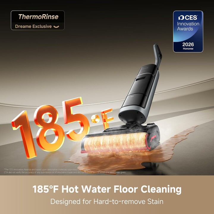 Aspirador de pó Dreame Wet&dry H15 Pro Heat