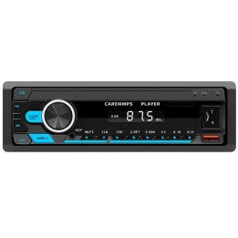 SWM M12 Rádio para carro 1 DIN com Bluetooth e FM, preto
