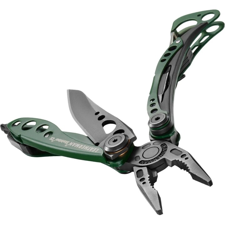 Outil multifonction Leatherman Skeletool Cx - Vert