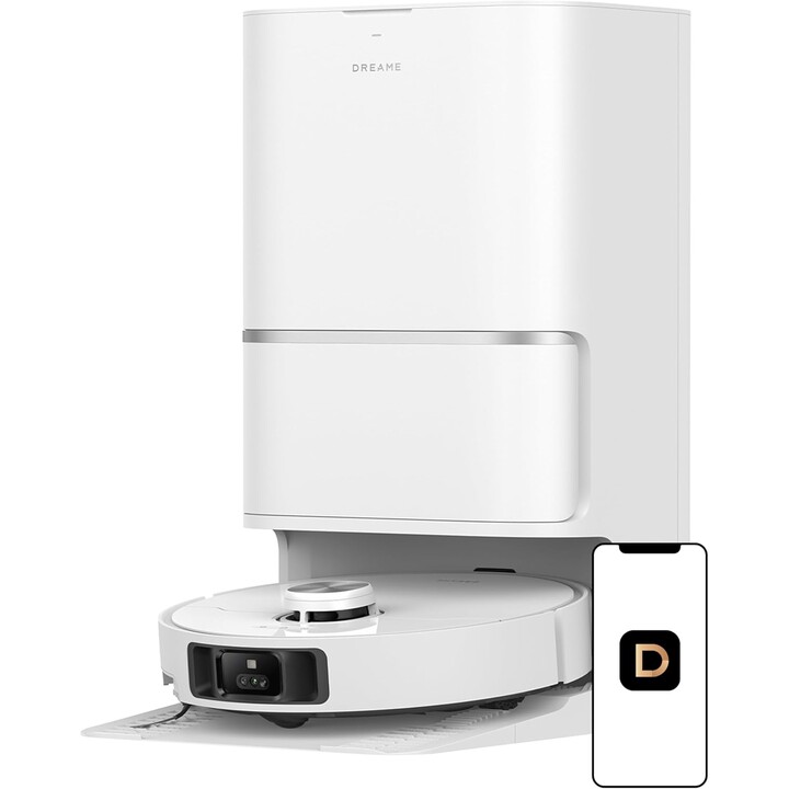 Robot aspirador Dreame L40 Ultra 11 000 Pa, color blanco