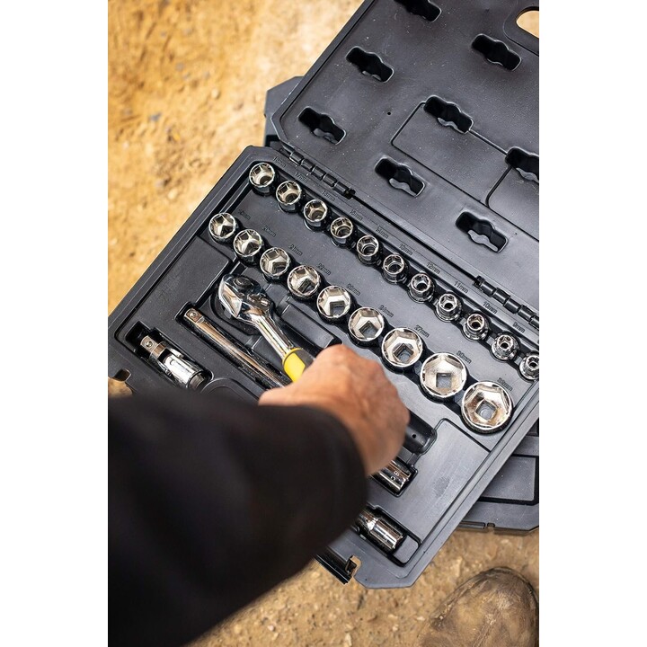 STANLEY STMT82830-1 1/2" Drive Socket Set
