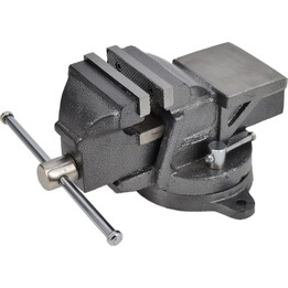 Morsa de bancada giratória AwTools SG de 4"/100 mm para serralheiros