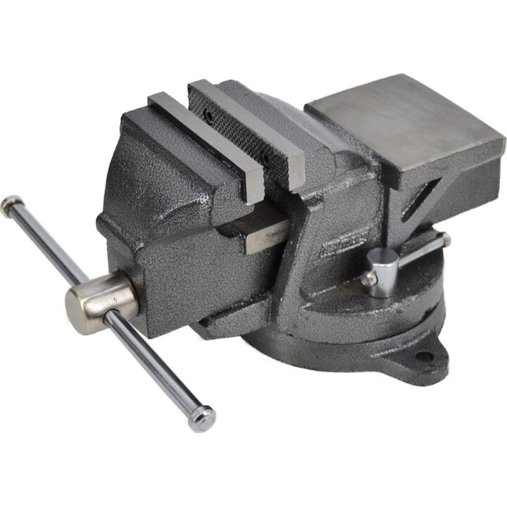 Morsa da banco girevole AwTools SG da 4"/100 mm per fabbri
