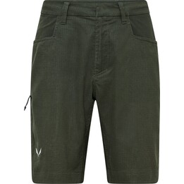 Spodenki wspinaczkowe Salewa Agner Hemp Ripstop Shorts - dark olive rozmiar: m