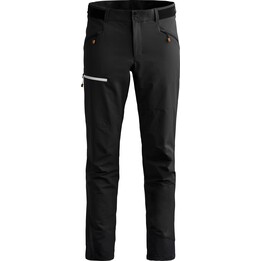 Pantalones softshell Ortovox Seceda - negro cuervo, talla