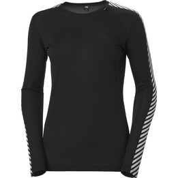 Sudadera térmica Helly Hansen HH LIFA Crew para mujer - Negra Talla: S