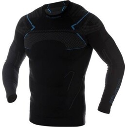 Felpa Brubeck Thermo - nero/blu taglia: L