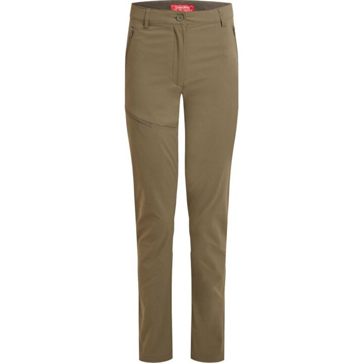 Spodnie turystyczne damskie Craghoppers NosiLife Pro Trouser III - wild olive rozmiar: s_m