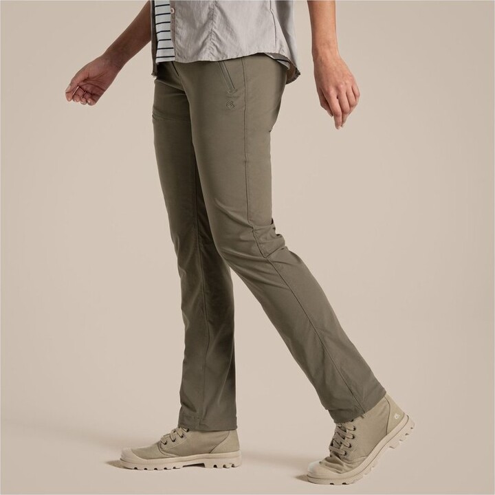 Spodnie turystyczne damskie Craghoppers NosiLife Pro Trouser III - wild olive rozmiar: s_m