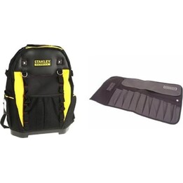 Stanley 1-95-611 – FatMax-Rucksack + 1-93-601 – Aufrollbares Federmäppchen