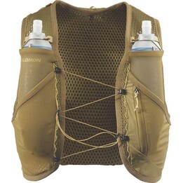 Kamizelka do biegania Salomon Active Skin 8 Set - brilliant olive/willow