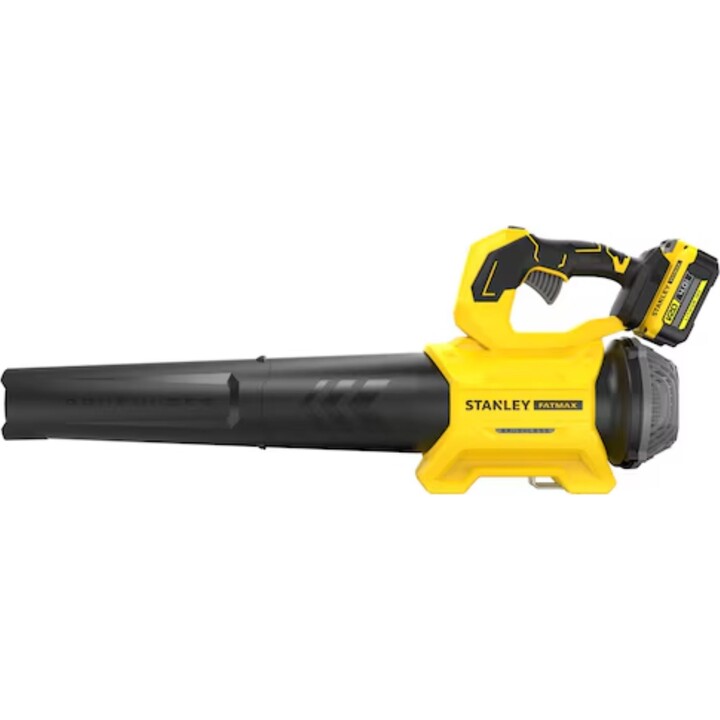 Souffleur sans balais Stanley V20 18 V Li-Ion avec batterie de 4 Ah