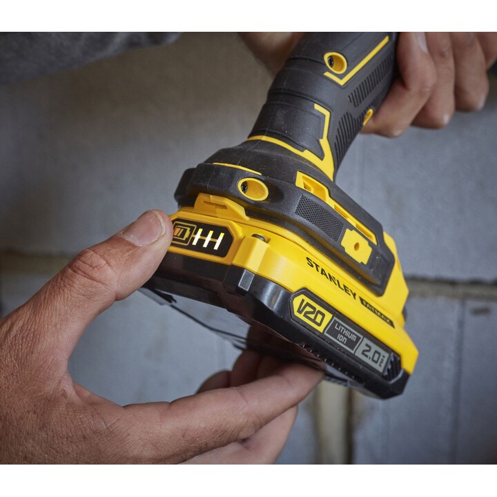 Stanley FATMAX V20 Batería de ion de litio, 18 Voltios 2,0Ah
