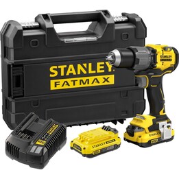 Trapano a percussione Stanley Brushless 18 V, 2x2 Ah, Prostack