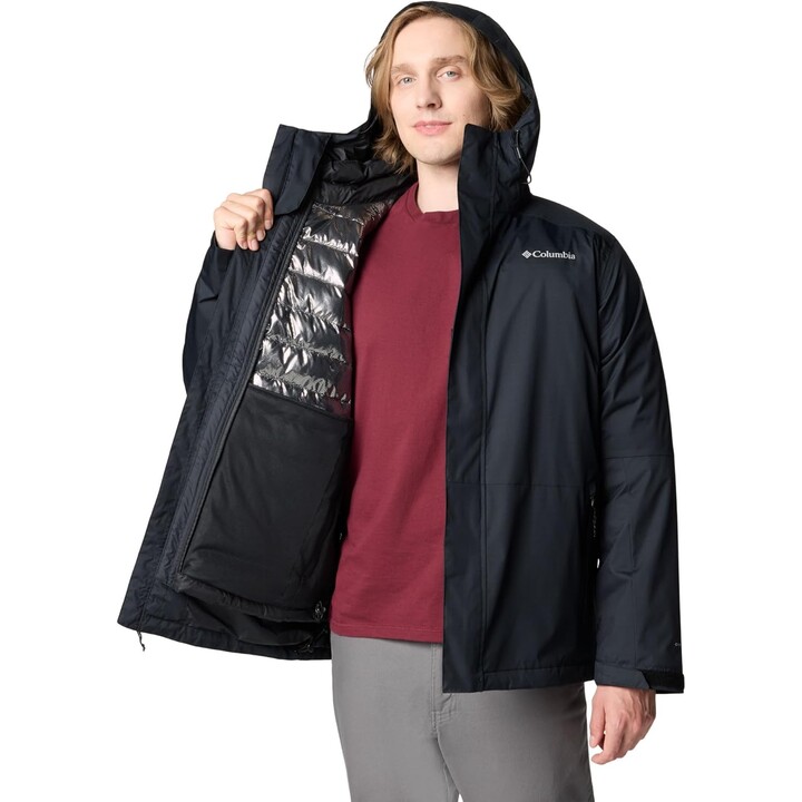 Columbia Point Park Interchange Jacke schwarz XL