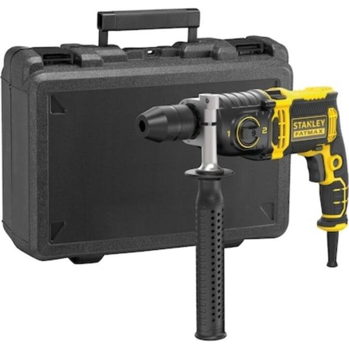 Stanley FATMAX FMEH1100K-QS Rotary Hammer 1100W 3200 RPM Black/Yellow